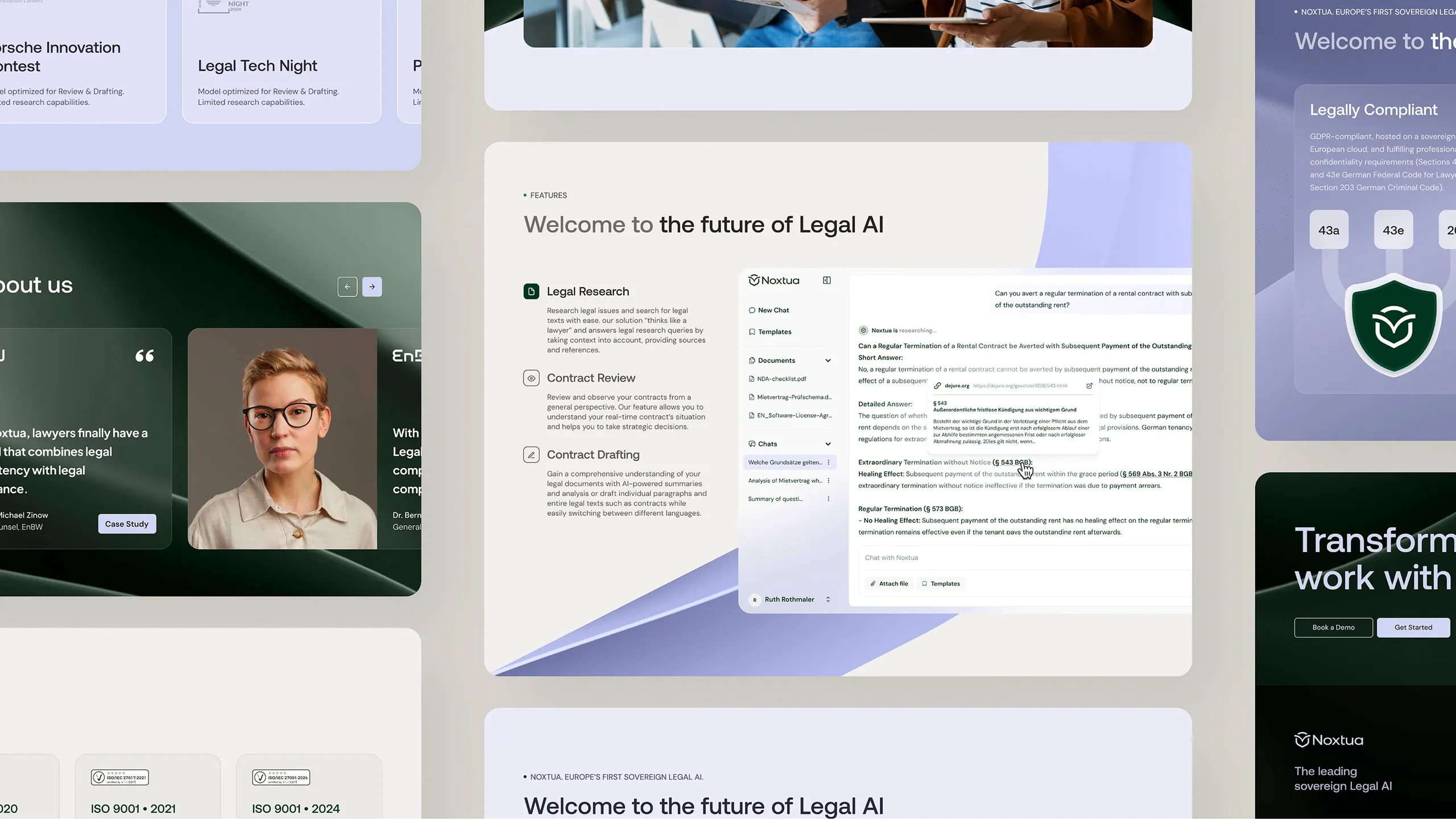 Noxtua Legal AI Rebrand and Website, image 31