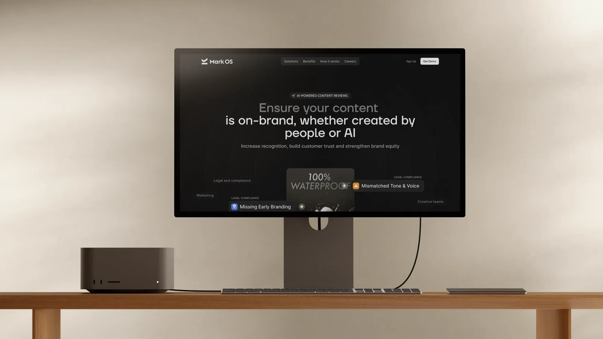 Mark OS Brand Identity and Website for AI Marketing, image 30