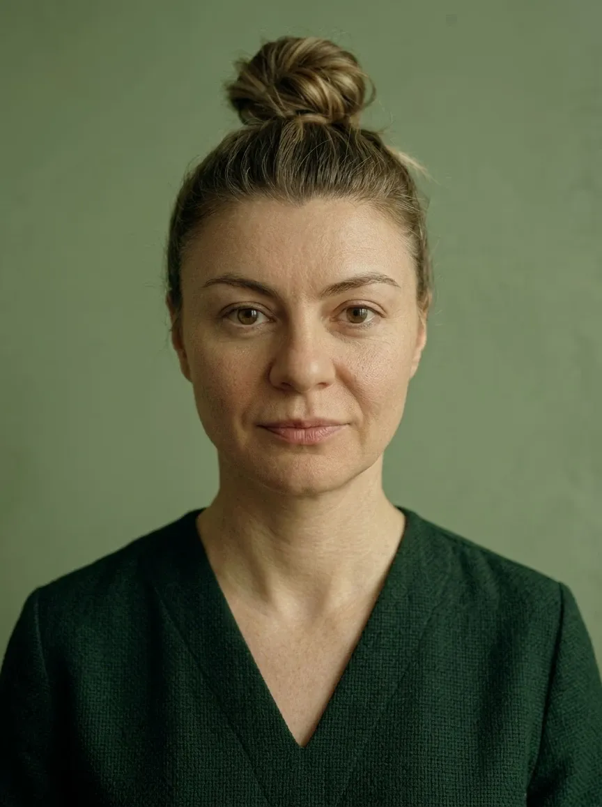 Anca Tazlaoanu-Stan, Brand Strategist at WeGrow. Portrait photo.