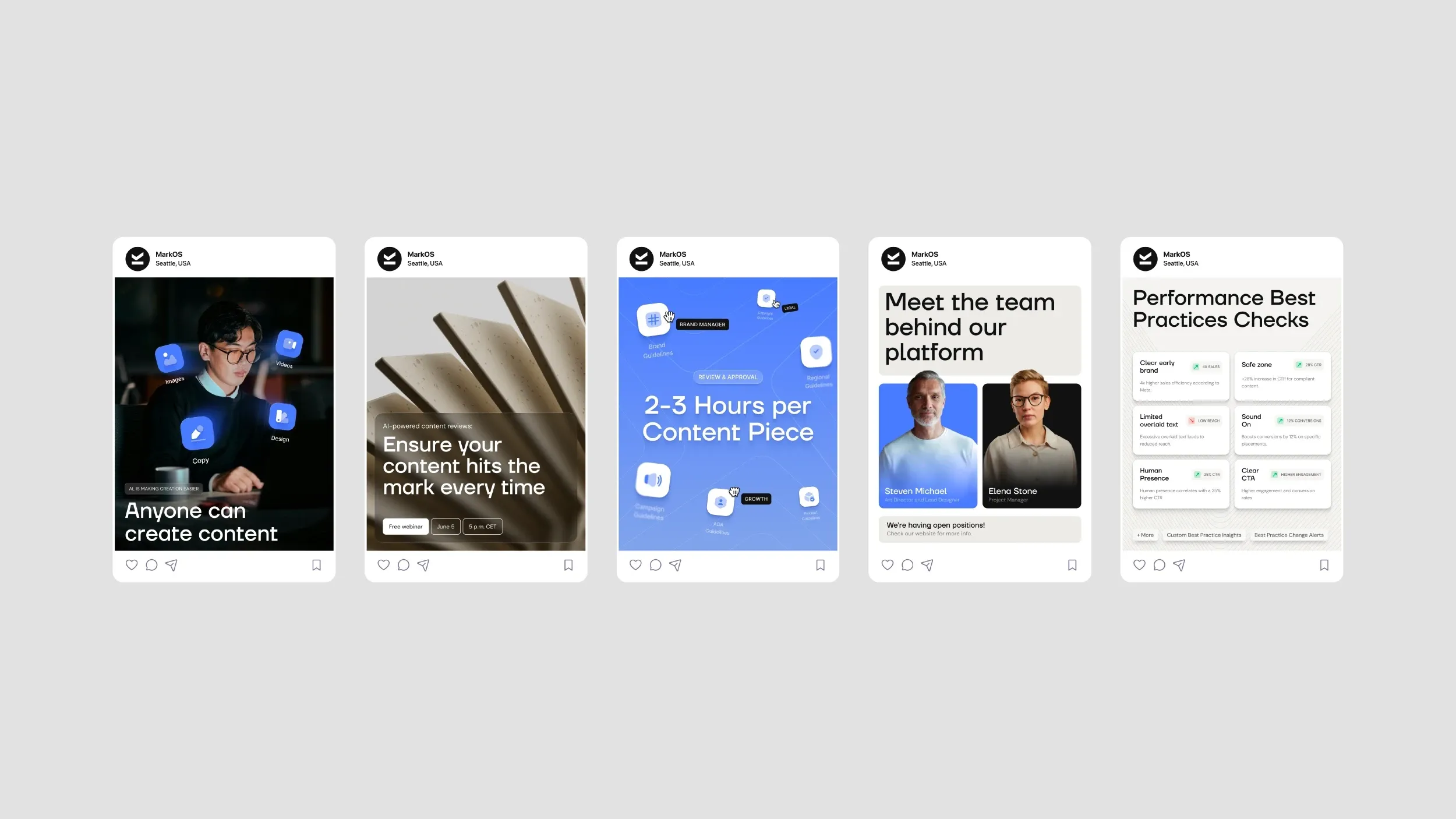Mark OS Brand Identity and Website for AI Marketing, image 26